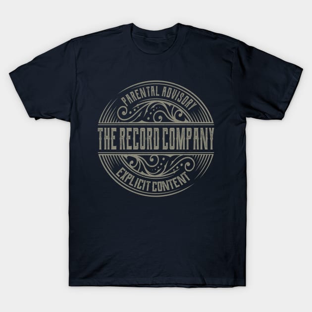 The Record Company Vintage Ornament T-Shirt by irbey